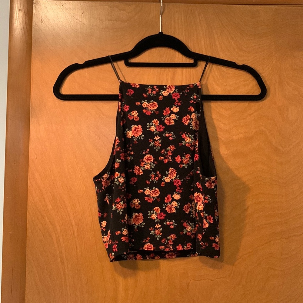 Floral tank top